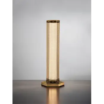 ESSENZO LED STOLNA SVJETILJKA MESING/STAKLO 11W IP20 3000K