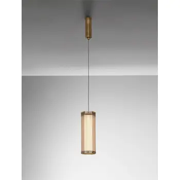 ESSENZO LED VISILICA MESING/STAKLO 7W IP20 3000K TRIAK PRIGUŠLJIVA