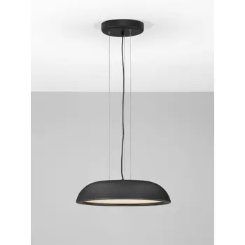 FELICIA LED VISILICA CRNA 25W IP20 3000K TRIAK PRIGUŠLJIVA