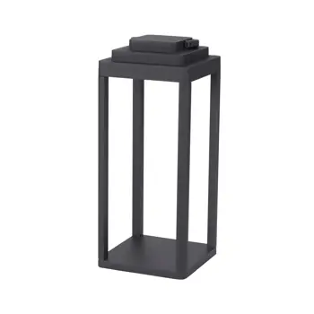 FIGI VANJSKA PRIJENOSNA STOLNA LAMPA LED 2W/3000K/207lm/IP65/ANTRACIT