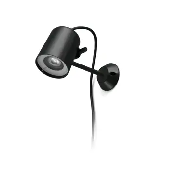 FLOW CRNA  ZIDNA SVJETILJKA /SPIKE