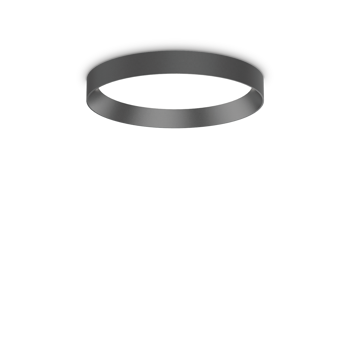 FLY LED PLAFONJERA PL D35 3000K CRNA IP40
