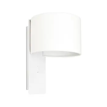 FOLD W/LAMP WHITE E27