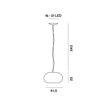 foscarini-buds-2-visilica-toplo-bijela-41349-02121388.webp