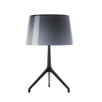 FOSCARINI LUMIERE XXL STOLNA LAMPA KROM/CRNA