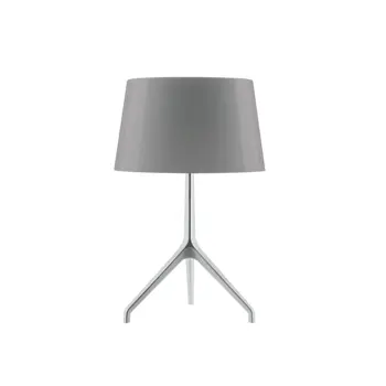 FOSCARINI LUMIERE XXS STOLNA SVJETILJKA ALUMINIJ/SIVA
