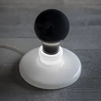 FOSCARINI STOLNA LAMPA SA ŽARULJOM CRNA