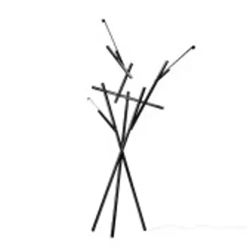 FOSCARINI TUAREG STAJAĆA LAMPA CRNA KROMIRANA