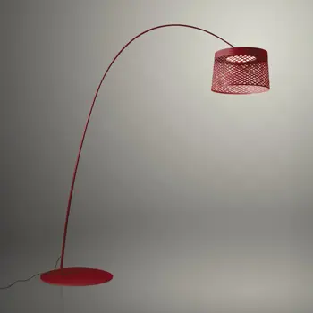 FOSCARINI TWIGGY GRID VANJSKA STAJAĆA LAMPA GRIMIZNO CRVENA