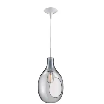 FUMO VISILICA 1×E27/60W/230V BIJELO/SIVA