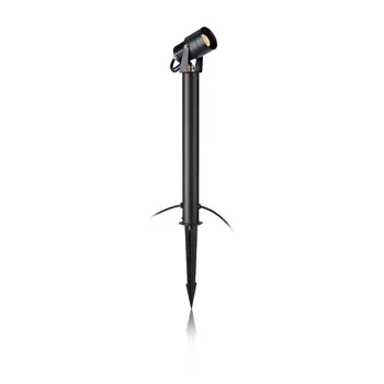 GARDEN 24 VANJSKA SPOT 45CM 6W BLACK FIXED LED IP44