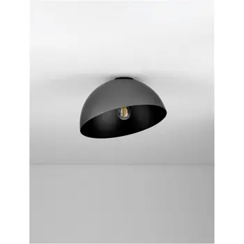 ONIA PLAFONJERA E27/12W/CRNA