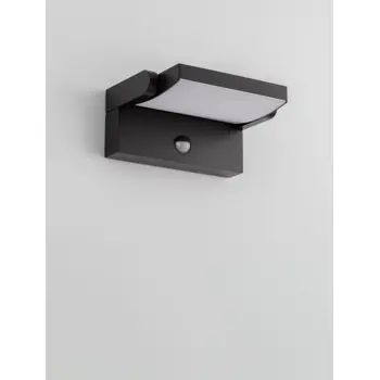 GERBER ZIDNA LAMPA  LED  3000K 1261lm  IP54 CRNA