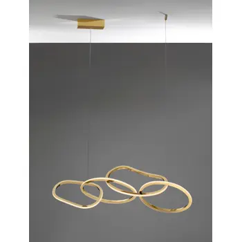 GIRISH VISILICA LED 51W/3000K/2400lm/DIMM/IP20/ZLATNA