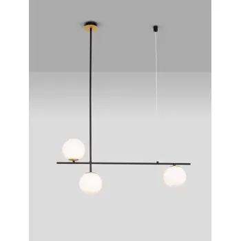 GIT VISLICA G9 /IP20/MATT CRNA & ZLATNA