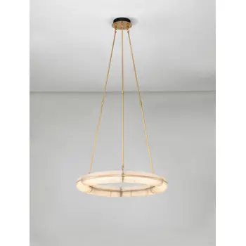 GLOREE LED LUSTER MESING/STAKLO 31W IP20 3000K TRIAK PRIGUŠLJIV