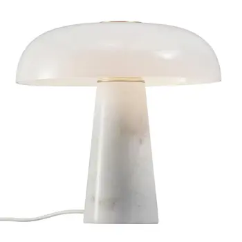 GLOSSY STOLNA LAMPA OPAL BIJELA E27 IP20