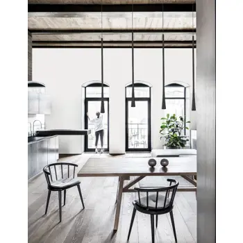 GOCCIO VISILICA LED 38W/3000K/1301lm/IP20/CRNA