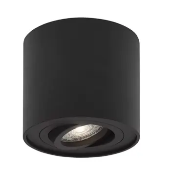 GOZZANO NADGRADNA SVJETILJKA CRNA GU10 1x10 Watt IP20 220-240 Volt