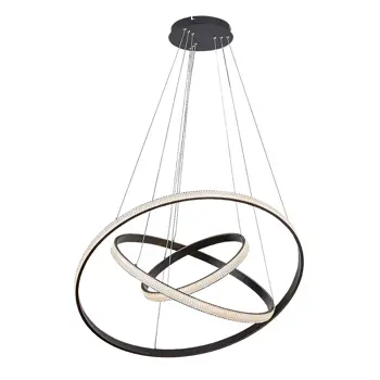 GRETE VISILICA LED 100/CRNA/IP20/4450lm