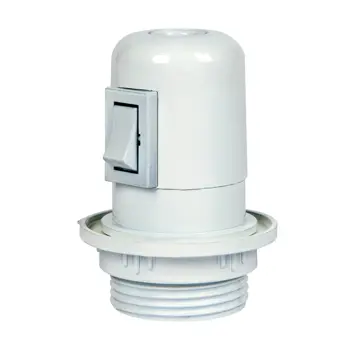 GRLO E27 BAKELITS PREKIDAČEM BIJELO