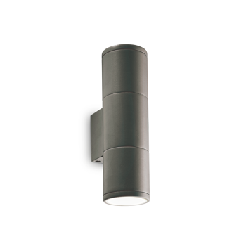 GUN AP2 ZIDNA SVJETILJKA 2×GU10/230V IP54 ANTRACIT