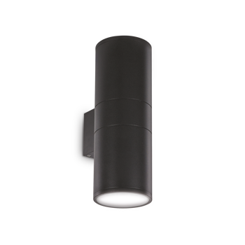 GUN BIG AP2 ZIDNA SVJETILJKA 2×E27/230V IP54 CRNA