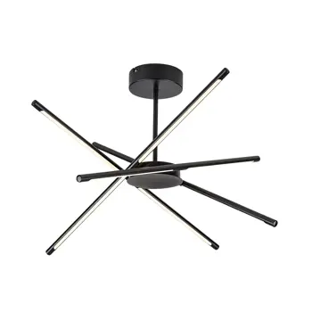 Henli2 PLAFONSKA  SVJETILJKA  LED 40W/CRNA/IP20/2800lm