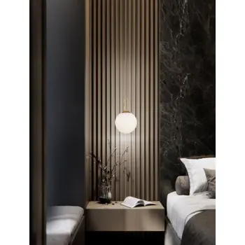 HOOK VISILICA LED 10,64W/3000K/1061lm/IP20/SATIN ZLATNA & BIJELA