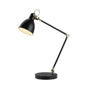 HOUSE STOLNA LAMPA 1L BLACK/SN E27