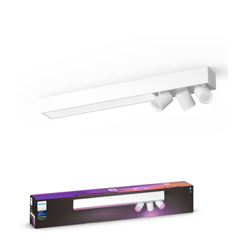 HUE 3-SPOT 'CENTIS' BIJELI GU10 3X5,7W+1X36W/230V WCA BLUETOOTH