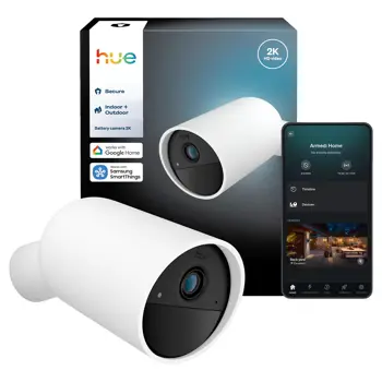 Hue Secure Cam 2K Battery White EU