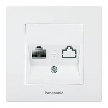INFORMATIČKA PRIKLJUČNICA 5E 1M BIJELA KARRE PANASONIC