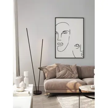 INTEC STAJAĆA LAMPA  LED/3000K/33W/1174Lm/CRNA