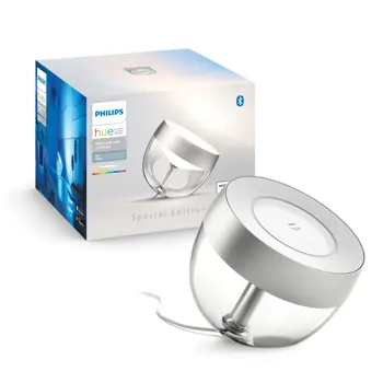 Iris PHILIPS HUE PRIGUŠIVA STOLNA LAMPA SREBRNA RGBW