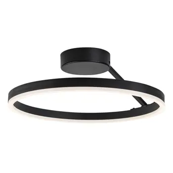 ISAURE PLAFONSKA  SVJETILJKA  LED 24W/CRNA/IP20/1600lm