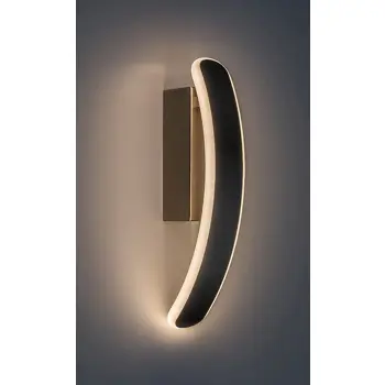 JARNELLE ZIDNA SVJETILJKA LED 12W/SATENASTI KROM/IP20/800lm