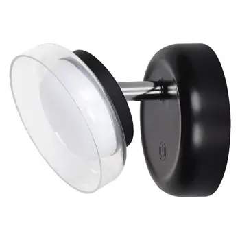 JAVI ZIDNA SVJETILJKA LED 2/CRNA/IP20/150lm