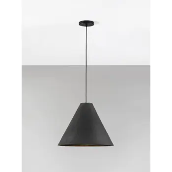 JOELLE 45 VISILICA MAT CRNA E27 1X12W IP20