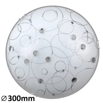 JOLLY STROPNA SVJETILJKA E27 1X MAX 60/BIJELI UZORAK/IP20