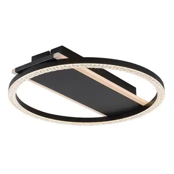 Kerstin PLAFONSKA  SVJETILJKA  LED 24W/CRNA/IP20/1680lm