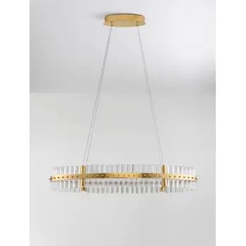 KEZO VISILICA LED/3000K/45W/4402Lm/PLATINUM GOLD