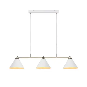 KLINT VISILICA 3L WHITE/STEEL E14