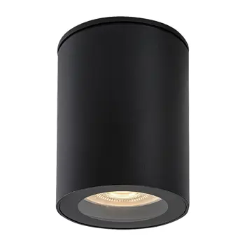 Koven SVJETILJKA  GU10 1x MAX 35W/CRNA/IP44