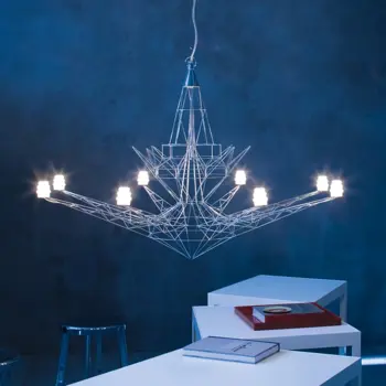 LAGANA VISEĆA SVJETILJKA FOSCARINI G4 SATEN