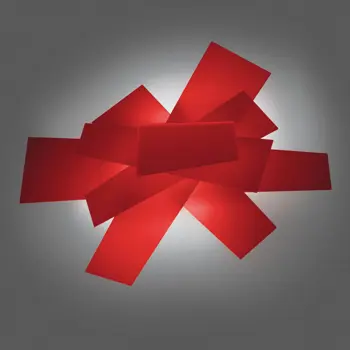 LAKE ZIDNA LAMPA CRVENA