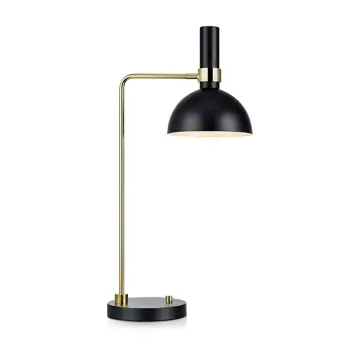 LARRY STOLNA LAMPA 1L BLACK/BRUSHED BRASS E27