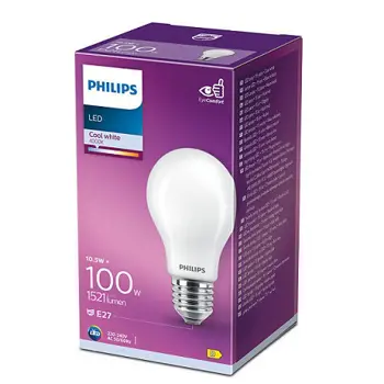 LED CLASSIC ŽARULJA PHILIPS 100W A60 CW FR ND 1CT/10