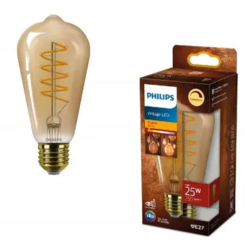 LED CLASSIC ŽARULJA PHILIPS 25W ST64 E27GOLD SP D RFSRT4