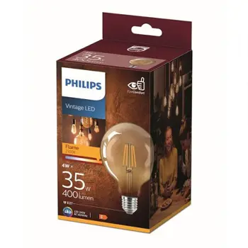 LED CLASSIC ŽARULJA PHILIPS 35W G93 E27 825 GOLD NDSRT4